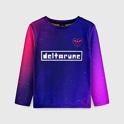 Лонгслив детский DELTARUNE - Космос, цвет: 3D-принт