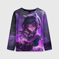 Лонгслив детский Goth Annie League Of Legends, цвет: 3D-принт