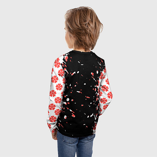 Детский лонгслив Чёрный клевер вельзевул сила и способности / 3D-принт – фото 4