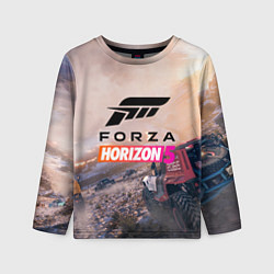 Лонгслив детский Форза Forza horizon 5, цвет: 3D-принт
