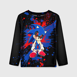 Лонгслив детский Sonic Exe - I am God, цвет: 3D-принт