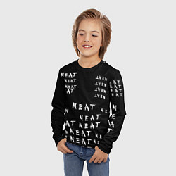 Лонгслив детский NEAT Граффити, цвет: 3D-принт — фото 2