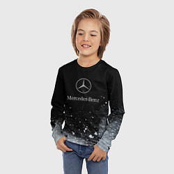 Лонгслив детский Mercedes-Benz распылитель, цвет: 3D-принт — фото 2