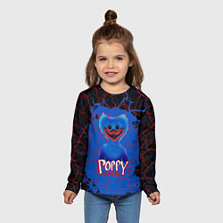 Лонгслив детский Poppy Playtime Playtime Игры, цвет: 3D-принт — фото 2