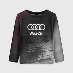Лонгслив детский Audi туман, цвет: 3D-принт