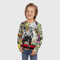Лонгслив детский Comix zone mutants, цвет: 3D-принт — фото 2