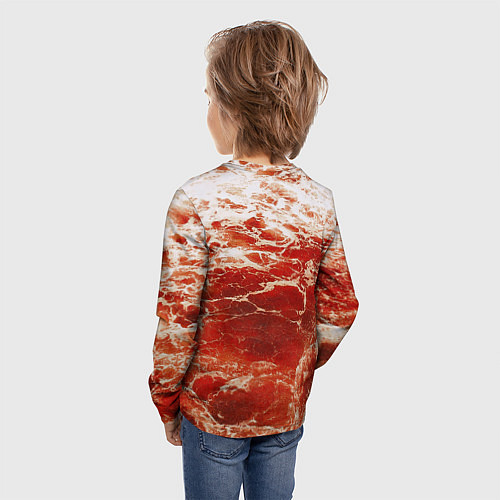 Детский лонгслив Новая кровь - Декстер / 3D-принт – фото 4