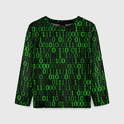 Детский лонгслив Бинарный Код Binary Code