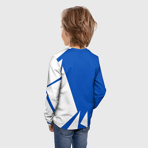 Детский лонгслив Челси спорт / 3D-принт – фото 4