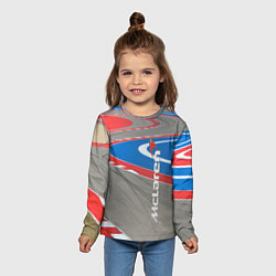 Лонгслив детский McLaren Racing Route, цвет: 3D-принт — фото 2