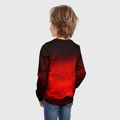 Детский лонгслив ELDER RING / 3D-принт – фото 4