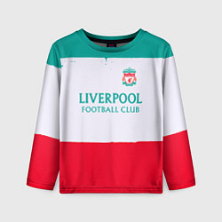 Лонгслив детский Liverpool sport, цвет: 3D-принт
