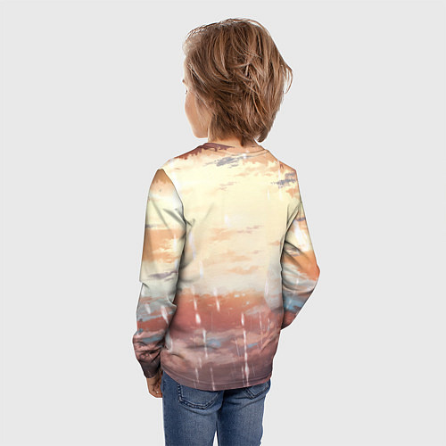 Детский лонгслив Хина и Ходака / 3D-принт – фото 4