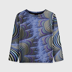 Детский лонгслив Abstraction pattern 2022