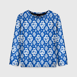 Детский лонгслив Blue Pattern Dope Camo Dope Street Market