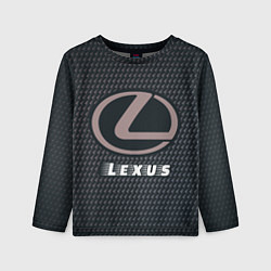 Лонгслив детский LEXUS Lexus - Карбон, цвет: 3D-принт