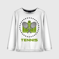 Лонгслив детский TENNIS Теннис, цвет: 3D-принт
