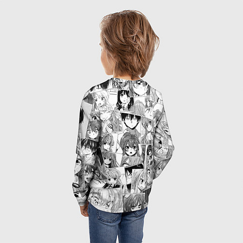 Детский лонгслив Toradora pattern / 3D-принт – фото 4