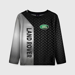 Лонгслив детский LAND ROVER СТАЛЬ, цвет: 3D-принт