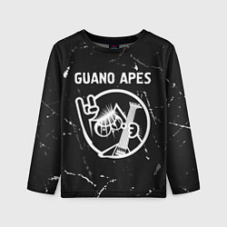 Лонгслив детский Guano Apes КОТ Потертости, цвет: 3D-принт