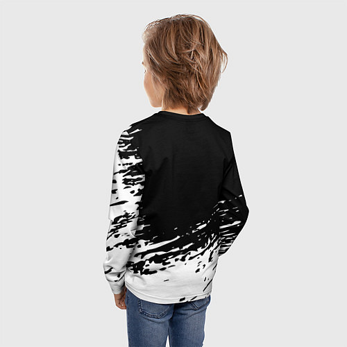 Детский лонгслив LED ZEPPELIN ЛЕД ЗЕППЕЛИН / 3D-принт – фото 4