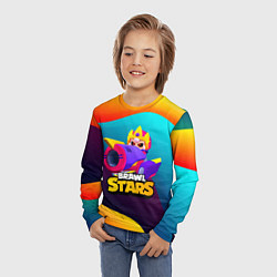 Лонгслив детский BrawlStars Bonny, цвет: 3D-принт — фото 2
