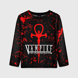 Лонгслив детский Vampire The Masquerade Bloodlines, цвет: 3D-принт