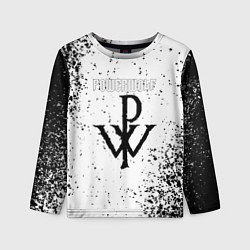 Детский лонгслив Powerwolf знак