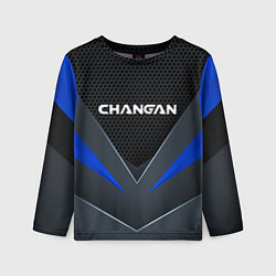 Лонгслив детский CHANGAN - TECHNOLOGY ARMOR, цвет: 3D-принт