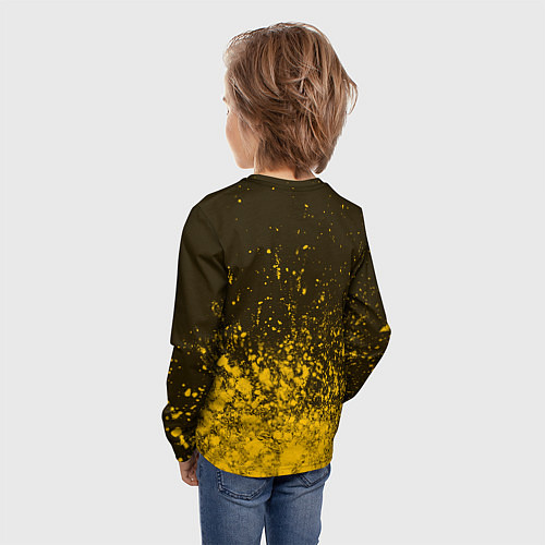 Детский лонгслив ФНФ - ДЕВУШКА Краска / 3D-принт – фото 4