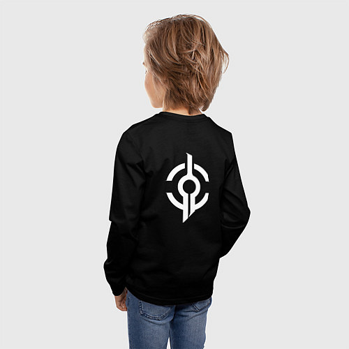 Детский лонгслив Dune: Spice Wars фракция фримены / 3D-принт – фото 4