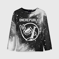 Лонгслив детский OneRepublic - КОТ - Краска, цвет: 3D-принт