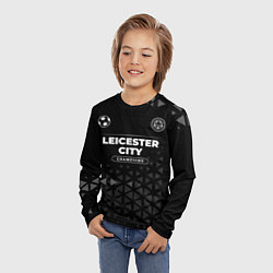 Лонгслив детский Leicester City Champions Uniform, цвет: 3D-принт — фото 2