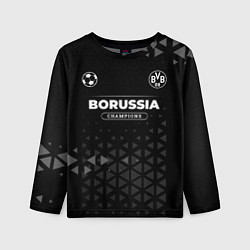 Лонгслив детский Borussia Champions Uniform, цвет: 3D-принт