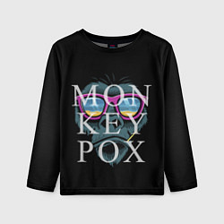 Лонгслив детский MONKEYPOX, цвет: 3D-принт