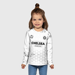 Лонгслив детский Chelsea Champions Униформа, цвет: 3D-принт — фото 2