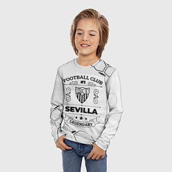 Лонгслив детский Sevilla Football Club Number 1 Legendary, цвет: 3D-принт — фото 2