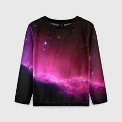 Лонгслив детский Night Nebula, цвет: 3D-принт