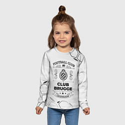 Лонгслив детский Club Brugge Football Club Number 1 Legendary, цвет: 3D-принт — фото 2