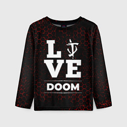 Лонгслив детский Doom Love Классика, цвет: 3D-принт
