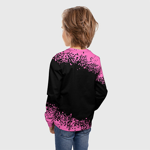 Детский лонгслив Ольга КОШКА Арт / 3D-принт – фото 4