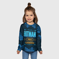 Лонгслив детский Игра Hitman: PRO Gaming, цвет: 3D-принт — фото 2