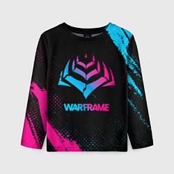 Лонгслив детский Warframe Neon Gradient, цвет: 3D-принт