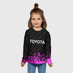 Лонгслив детский Toyota Pro Racing, цвет: 3D-принт — фото 2