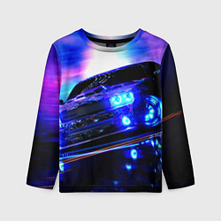 Лонгслив детский Додж Челленджер, цвет: 3D-принт