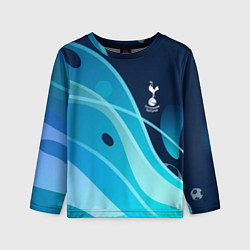 Лонгслив детский Tottenham hotspur Абстракция, цвет: 3D-принт