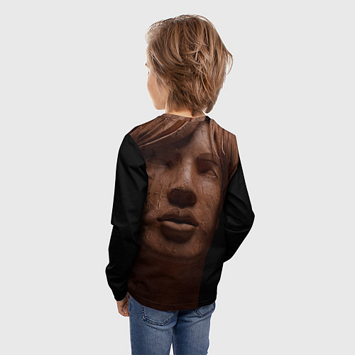 Детский лонгслив BTS Jin Concept Sculpt / 3D-принт – фото 4