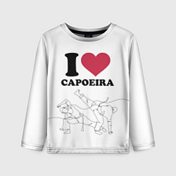 Лонгслив детский I love Capoeira Battle line graph, цвет: 3D-принт