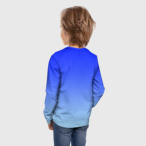 Детский лонгслив Рисунок пиратского корабля / 3D-принт – фото 4