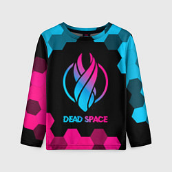 Лонгслив детский Dead Space - neon gradient, цвет: 3D-принт